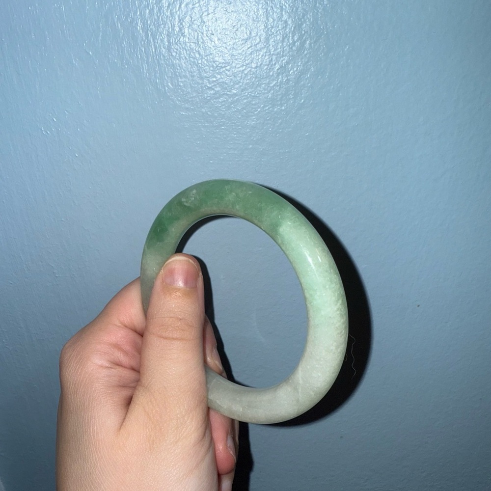 Jade bangle